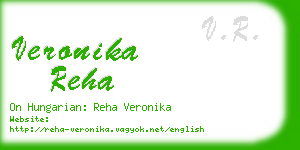 veronika reha business card